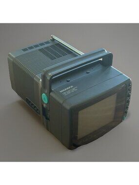 Magnavox RD0510 C102 Portable 5” TV Color TV Works Vintage Tested NO POWER CORD